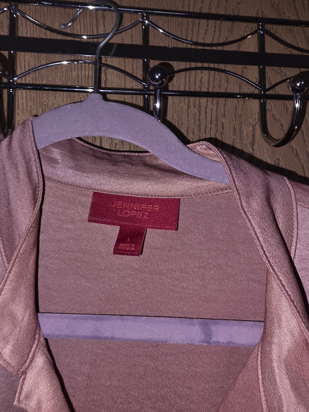 Jennifer Lopez Mauve Pink Jumpsuit
